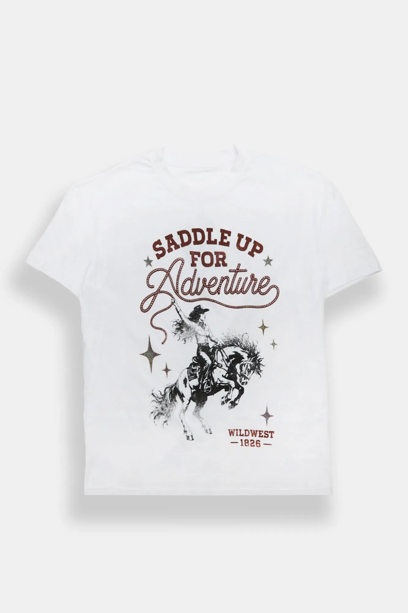 Cowgirl Graphic Super Soft Boyfriend Tee sold by Bluenotes