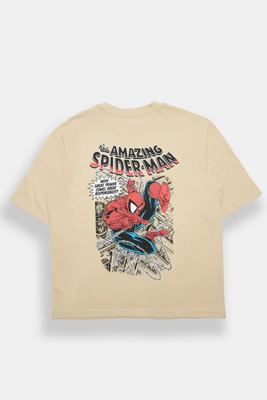 The Amazing Spider-Man Graphic Oversized Tee made by Bluenotes