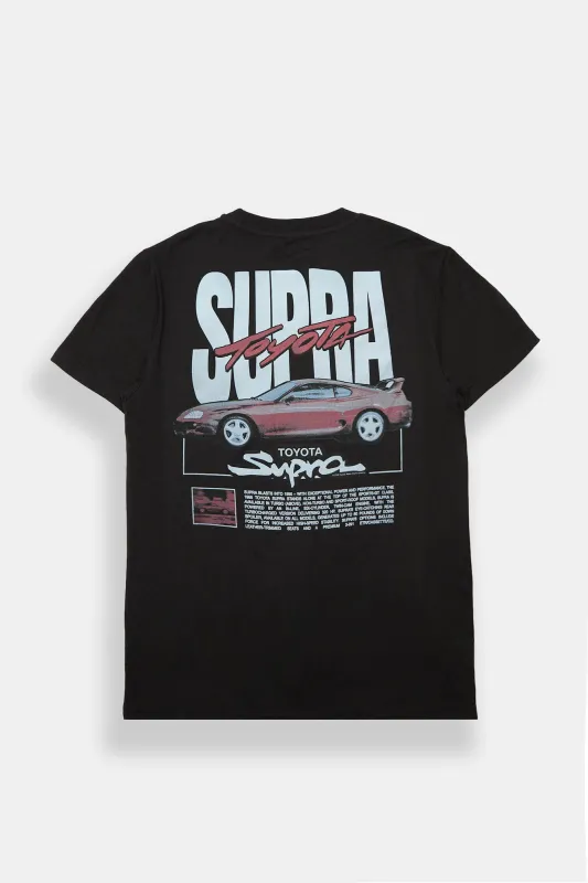 Toyota Supra Graphic Tee made by Bluenotes