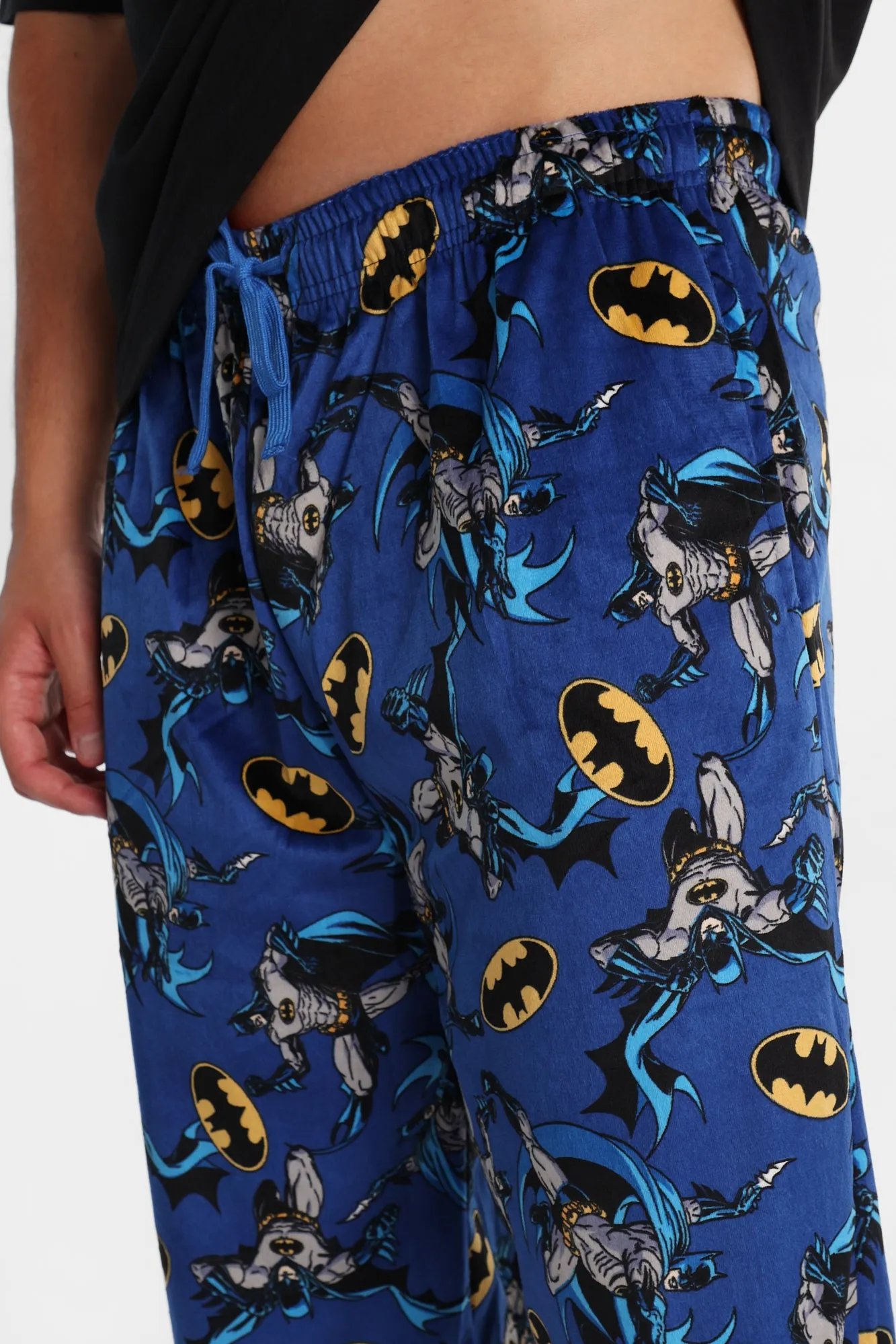 Batman Silky Fleece Pajama Pants sold by Bluenotes product image thumbnail 2