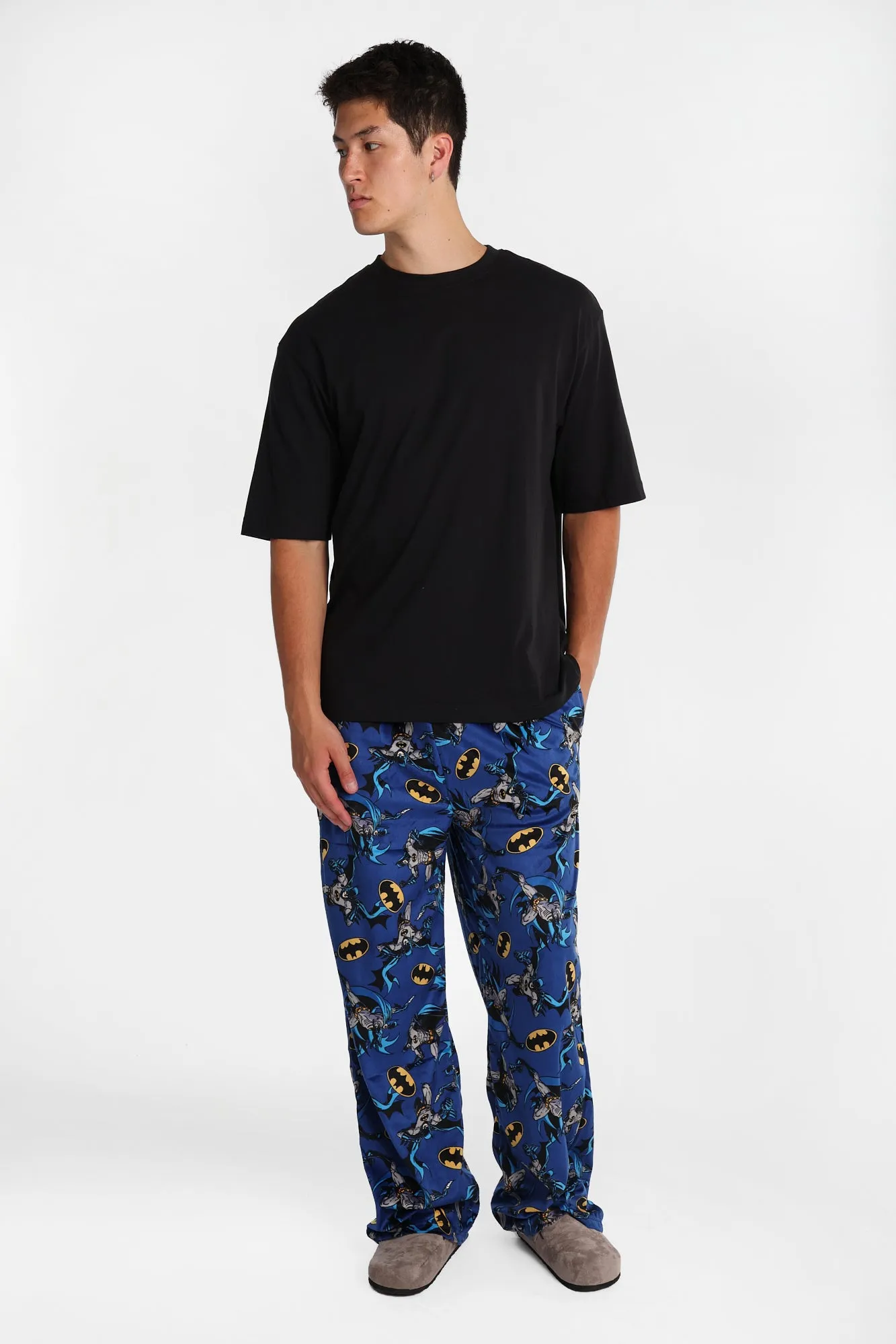 Batman Silky Fleece Pajama Pants sold by Bluenotes product image thumbnail 4