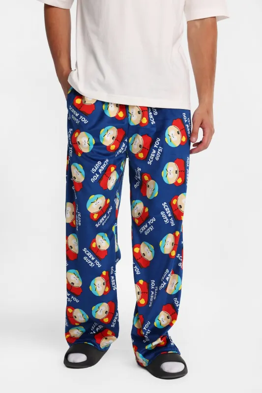 South Park Cartman Screw You Guys Silky Fleece Pajama Pants made by Aeropostale