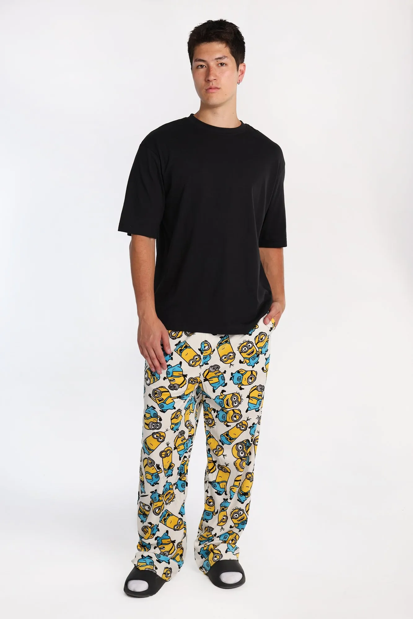 Minions Silky Fleece Pajama Pants sold by Bluenotes product image thumbnail 4