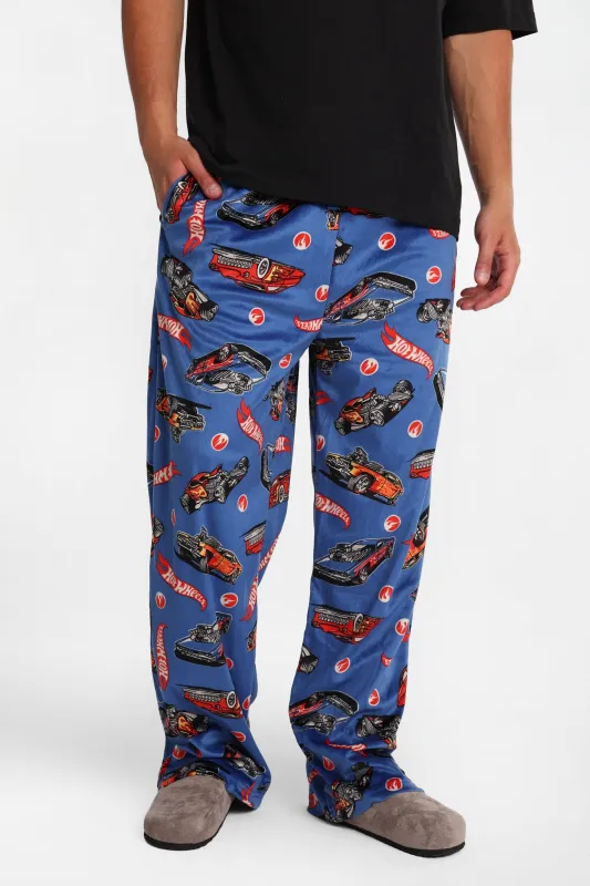 Hot Wheels Silky Fleece Pajama Pants made by Aeropostale
