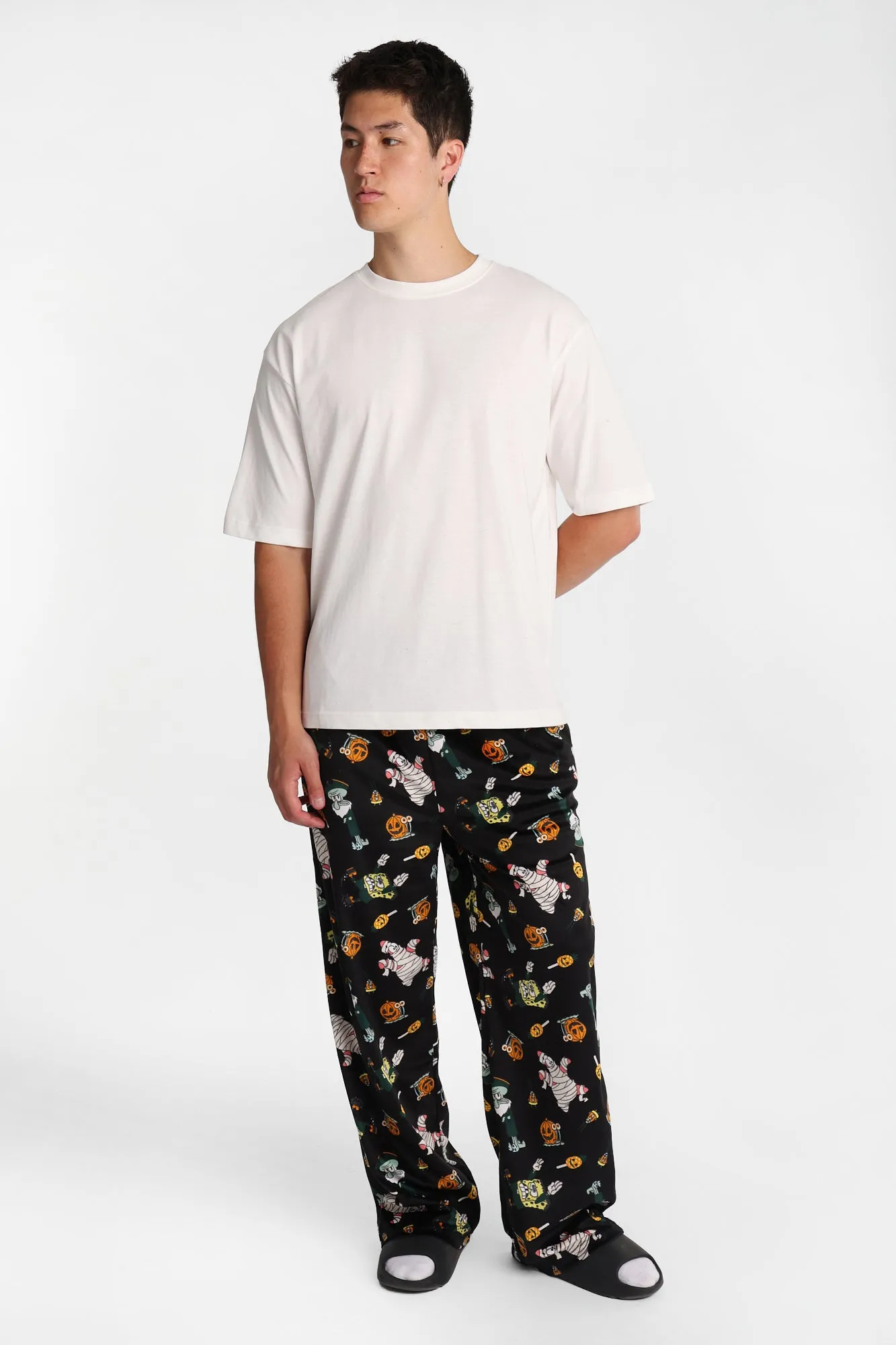 SpongeBob & Patrick Mummy Pajama Pants sold by Bluenotes product image thumbnail 4