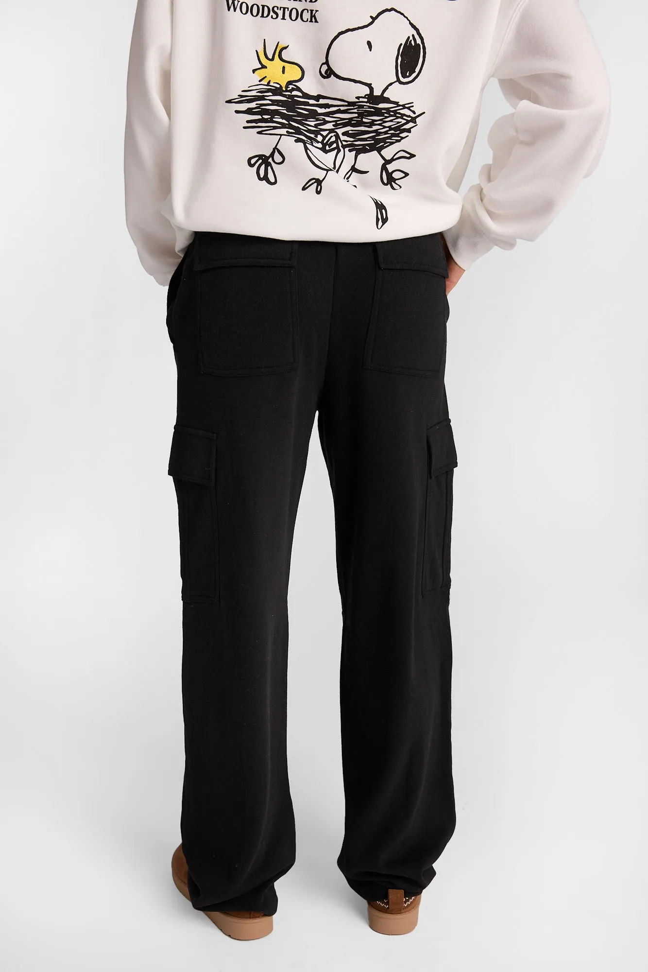 Cargo Wide Leg Sweatpants sold by Bluenotes product image thumbnail 4