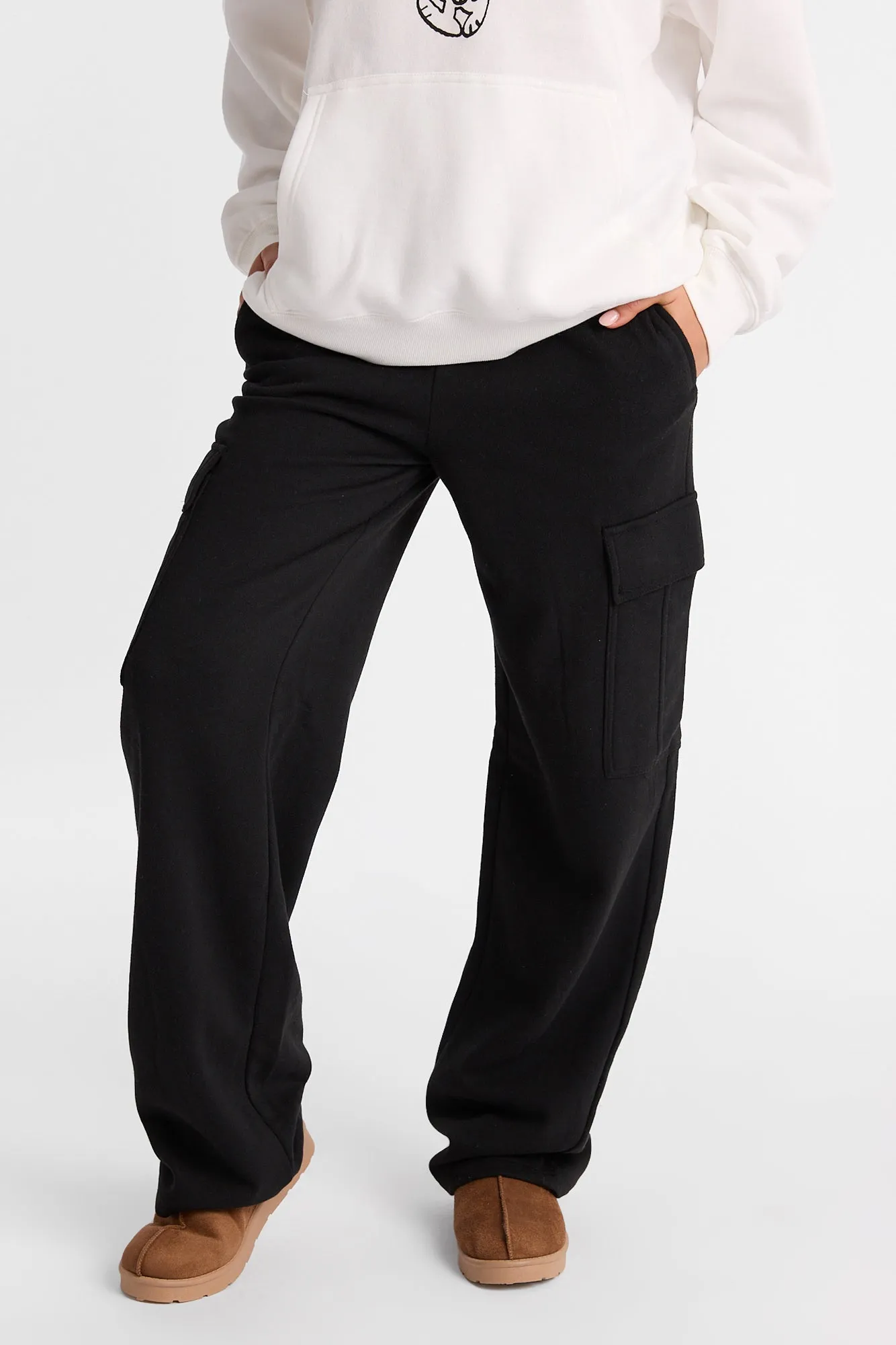 Cargo Wide Leg Sweatpants sold by Bluenotes product image thumbnail 2