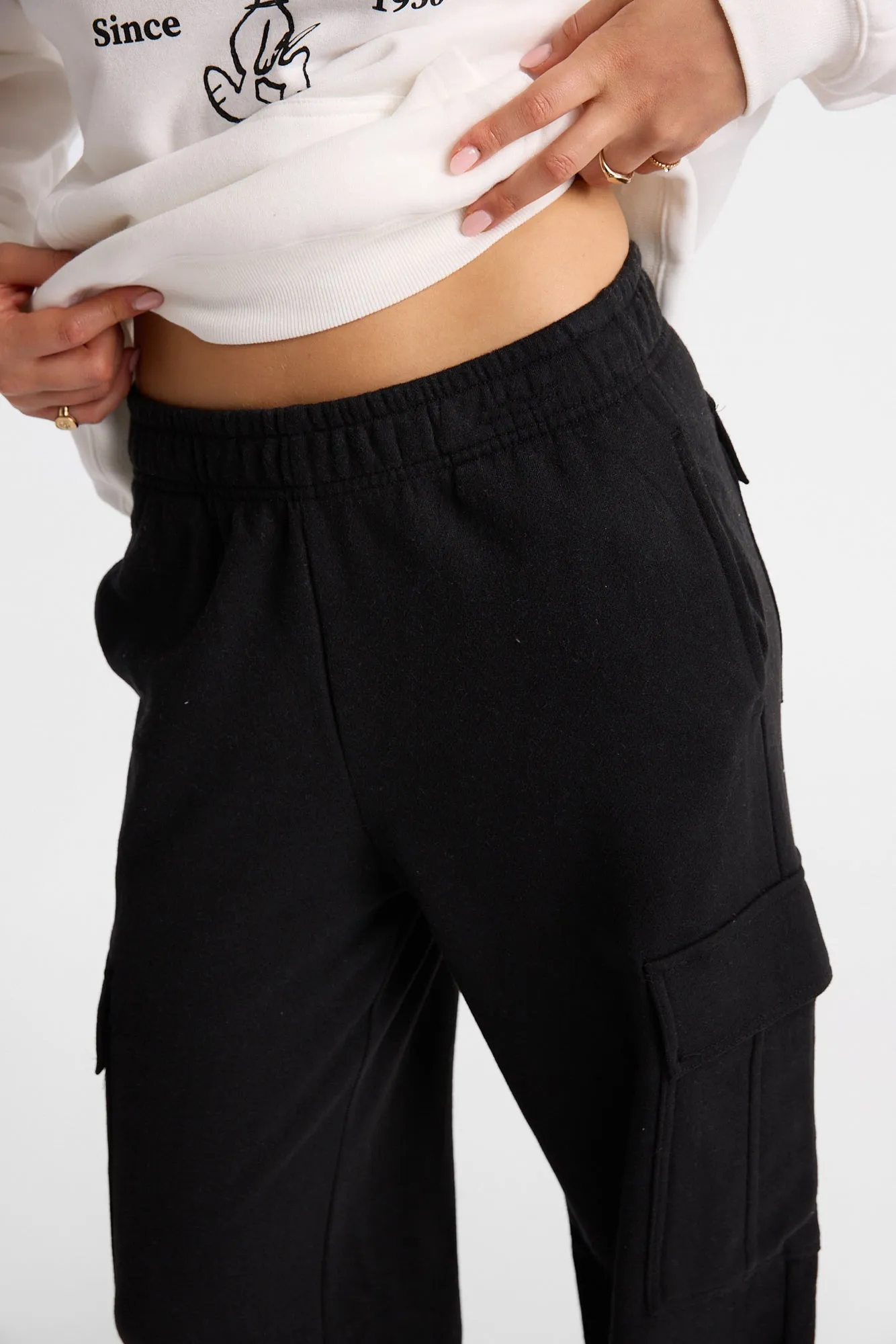 Cargo Wide Leg Sweatpants sold by Bluenotes product image thumbnail 3