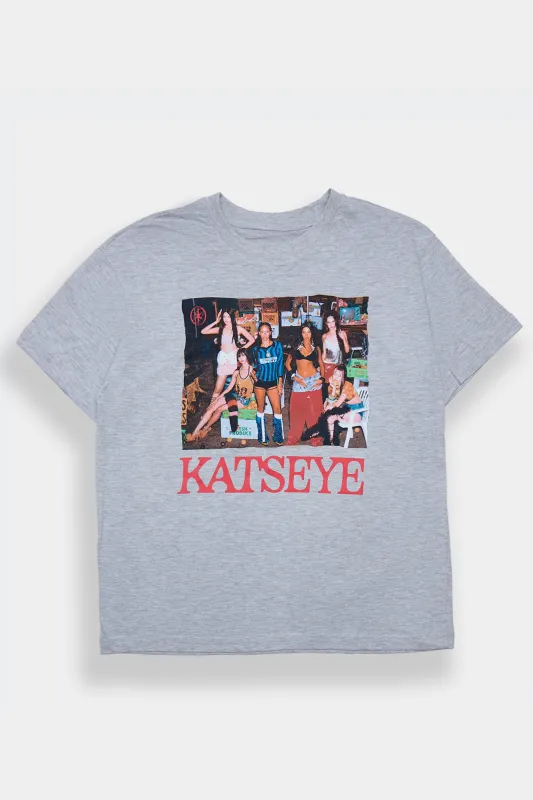 Katseye Graphic Relaxed Boyfriend Tee made by Aeropostale