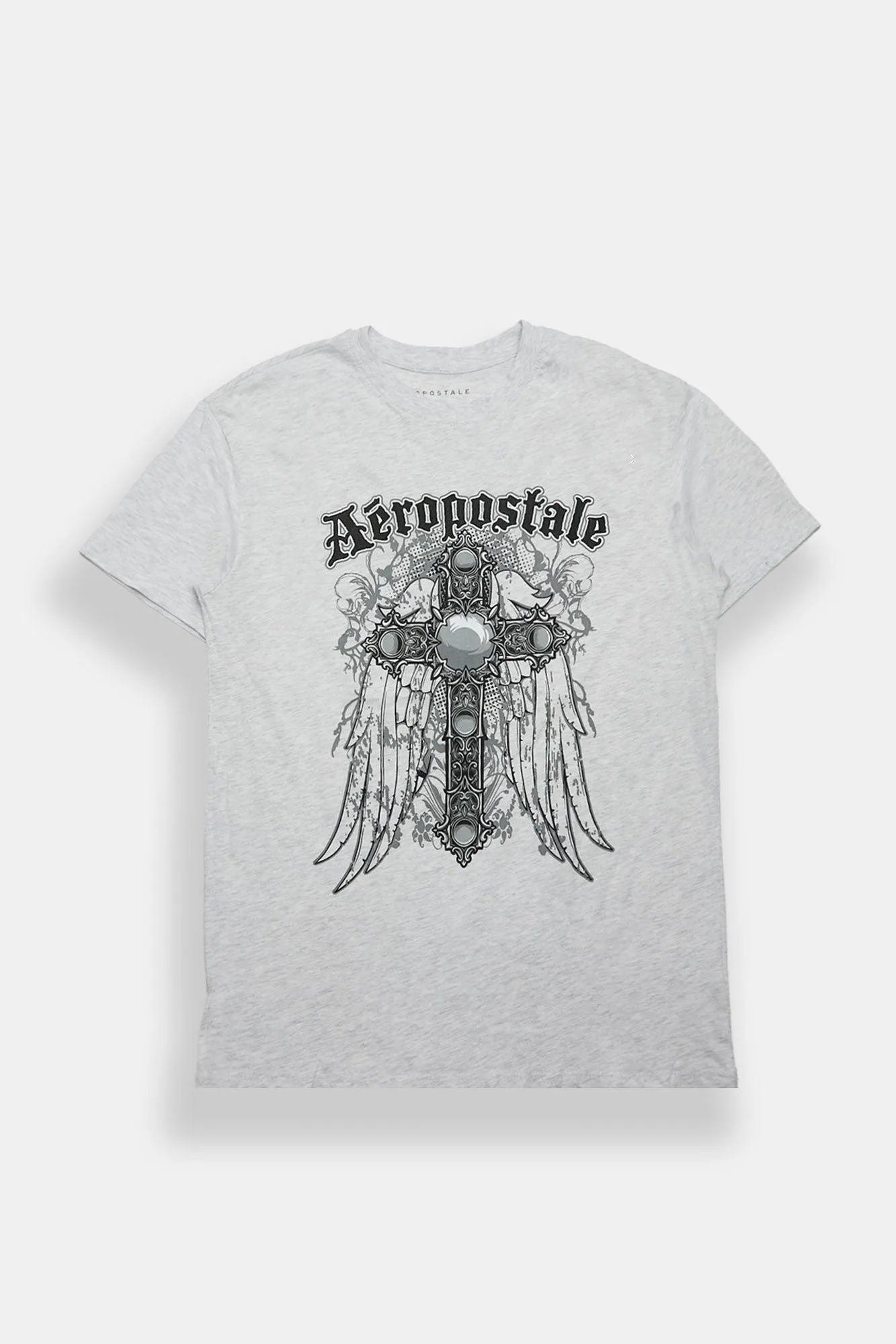 AERO Angel Wings Graphic Relaxed Boyfriend Tee sold by Bluenotes