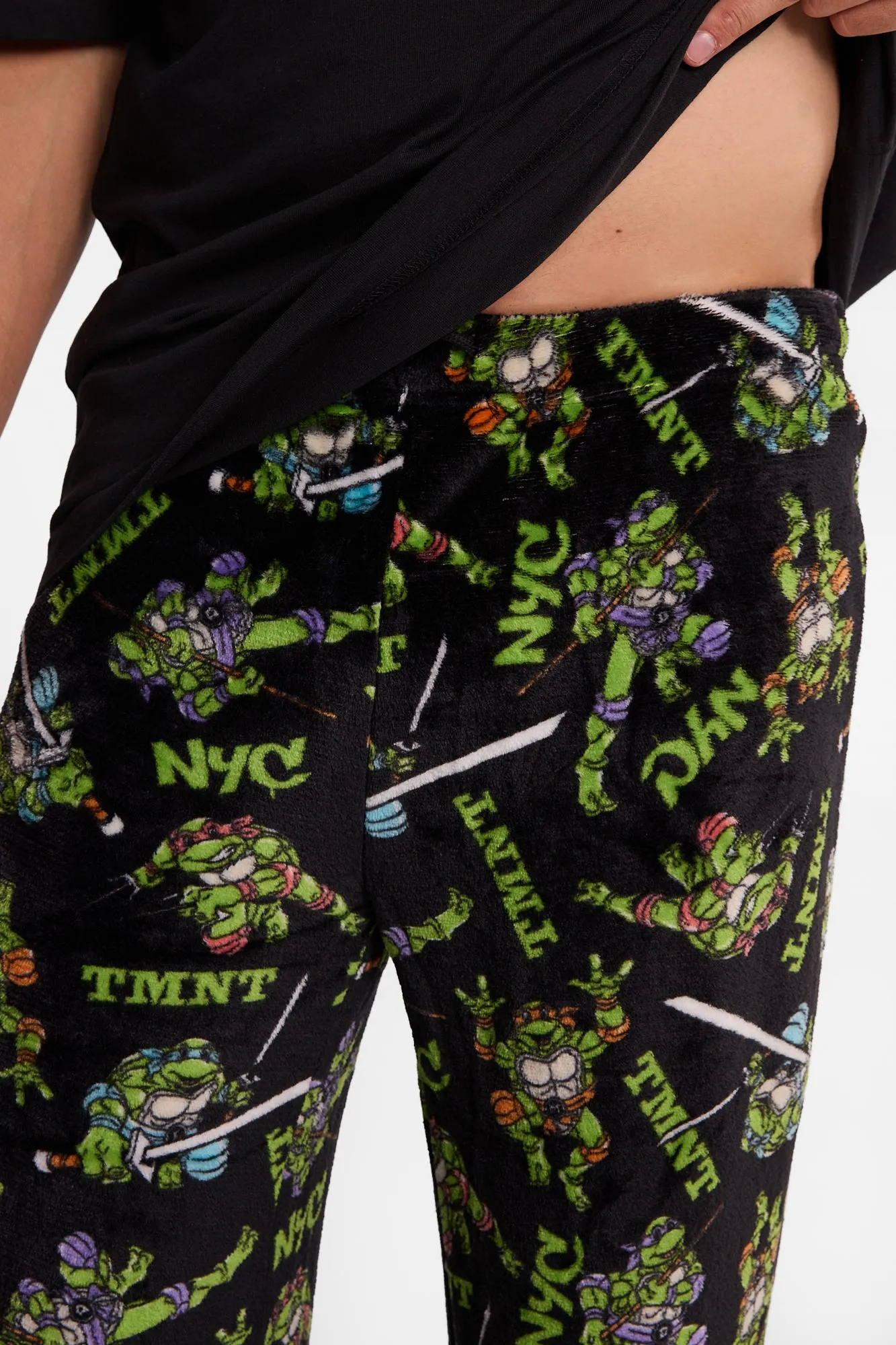 Teenage Mutant Ninja Turtles Plush Pajama Pants sold by Bluenotes product image thumbnail 2