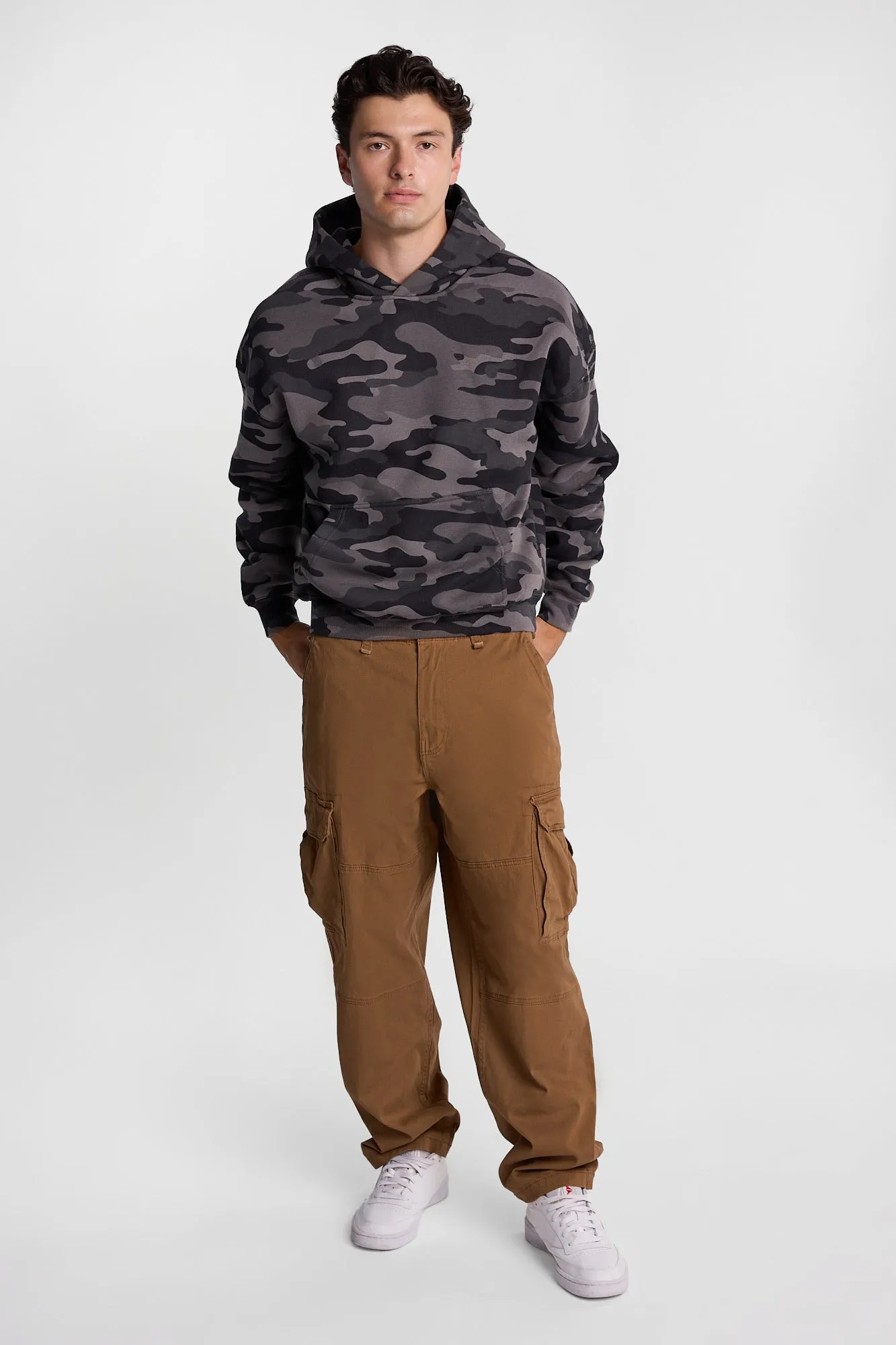 Aéropostale Cloud Soft Fleece Camouflage Boxy Hoodie sold by Bluenotes product image thumbnail 4