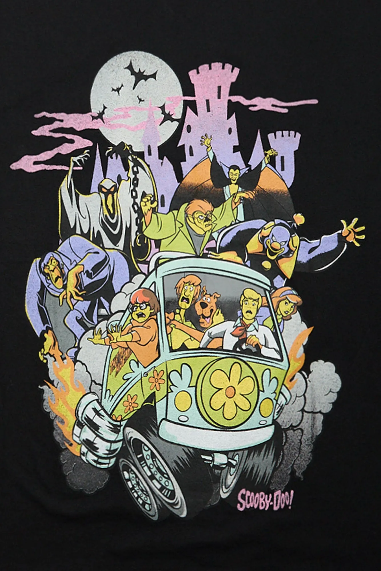 Scooby-Doo! Chase Graphic Oversized Tee sold by Bluenotes product image thumbnail 2