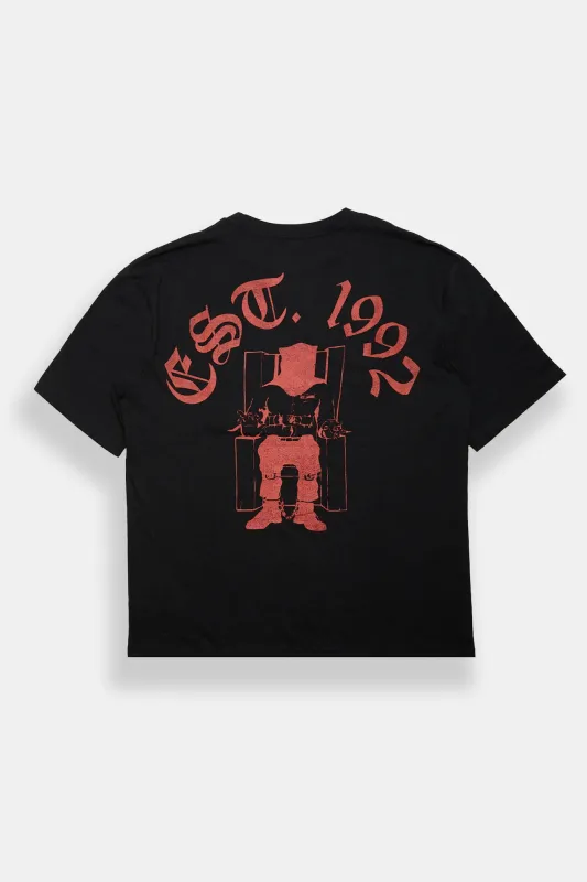 Death Row Records Est. 1992 Graphic Oversized Tee made by Bluenotes