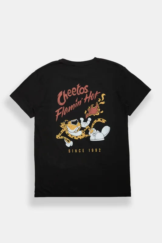 Flamin' Hot Cheetos Graphic Tee made by Bluenotes