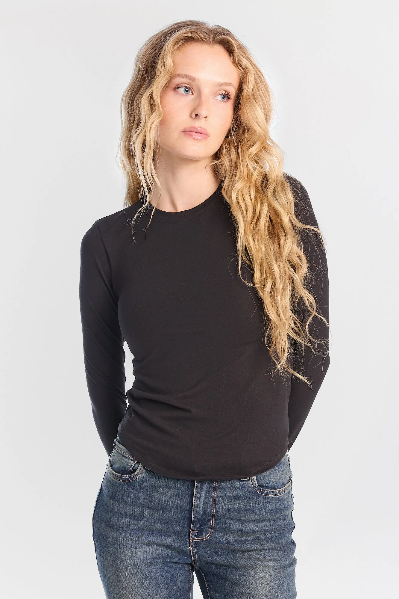 AERO Long Sleeve Crew Neck Top sold by Bluenotes product image thumbnail 2