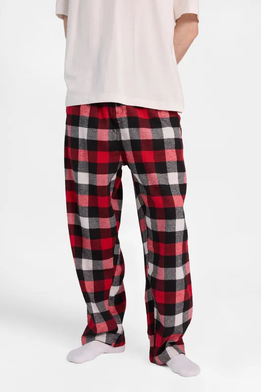 Classic Check Plaid Pajama Pants made by Bluenotes