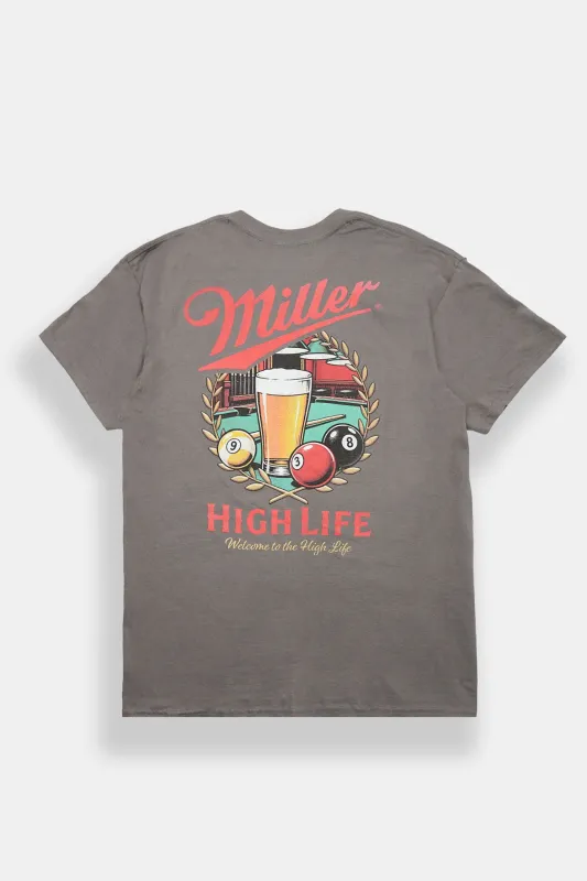 Miller High Life Graphic Tee made by Bluenotes
