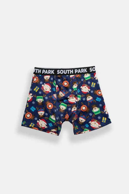 South Park Holiday Printed Boxer Briefs made by Bluenotes