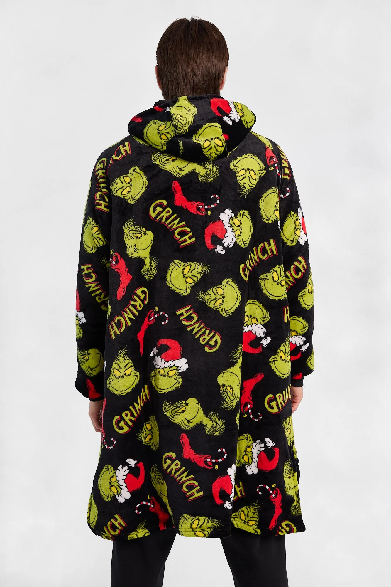 The Grinch Printed Oversized Blanket Hoodie sold by Bluenotes product image thumbnail 3