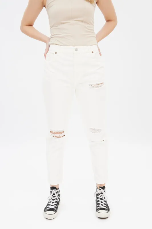 High Rise 90's Mom Jean sold by Bluenotes