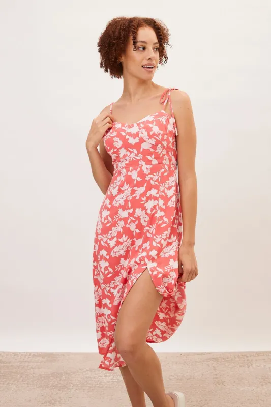 Lucky Brand Corset Midi Dress sold by Bluenotes