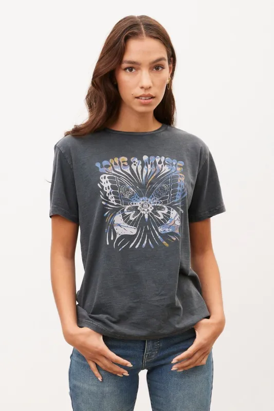 Love And Music Boyfriend Tee sold by Bluenotes