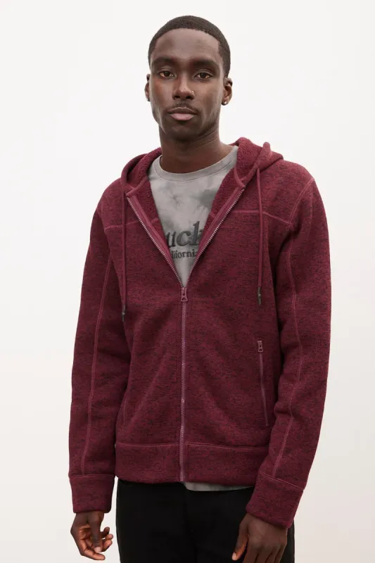 Los Feliz Zip-Up Fleece Hoodie sold by Bluenotes