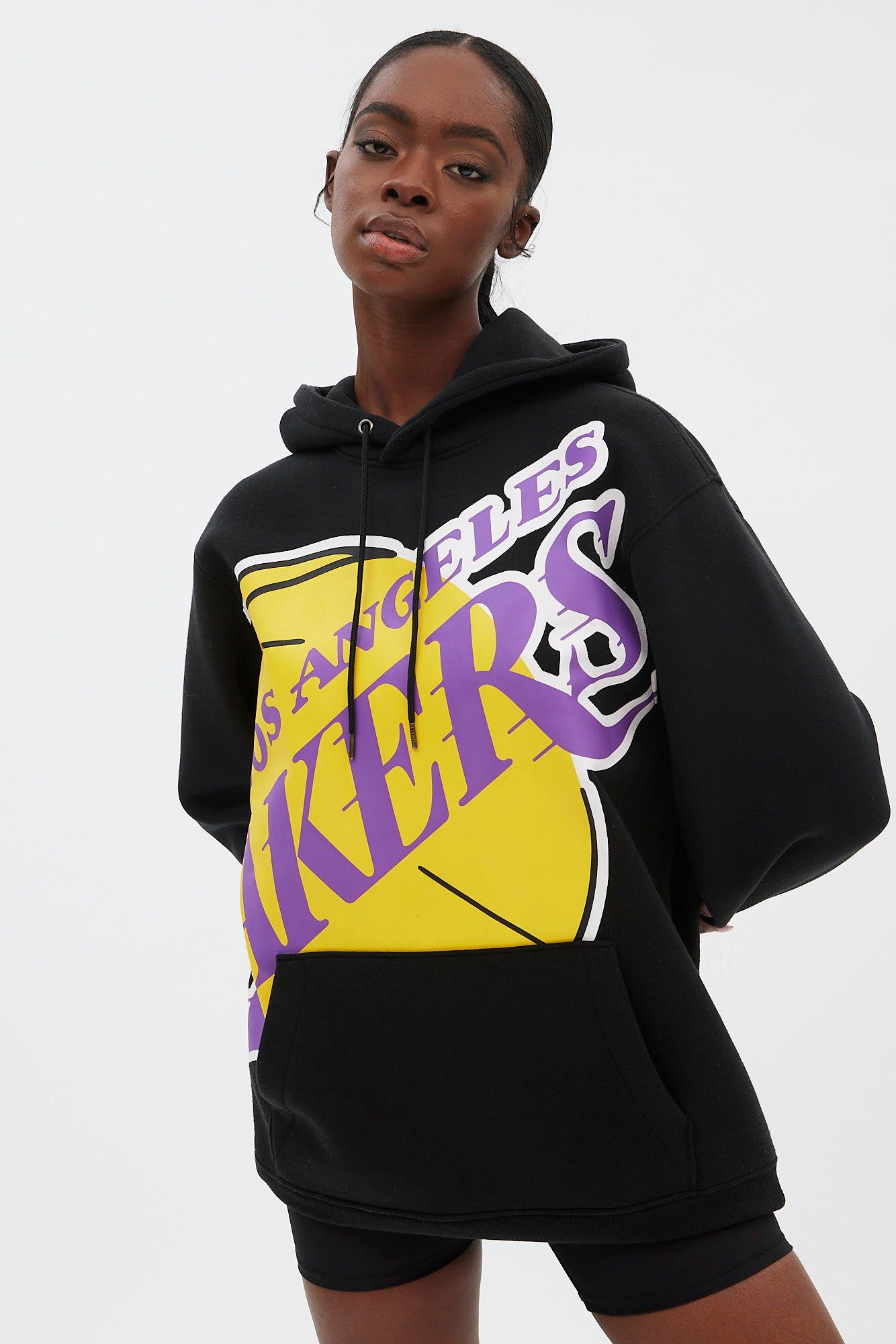 Los Angeles Lakers Graphic Pullover Hoodie sold by Bluenotes