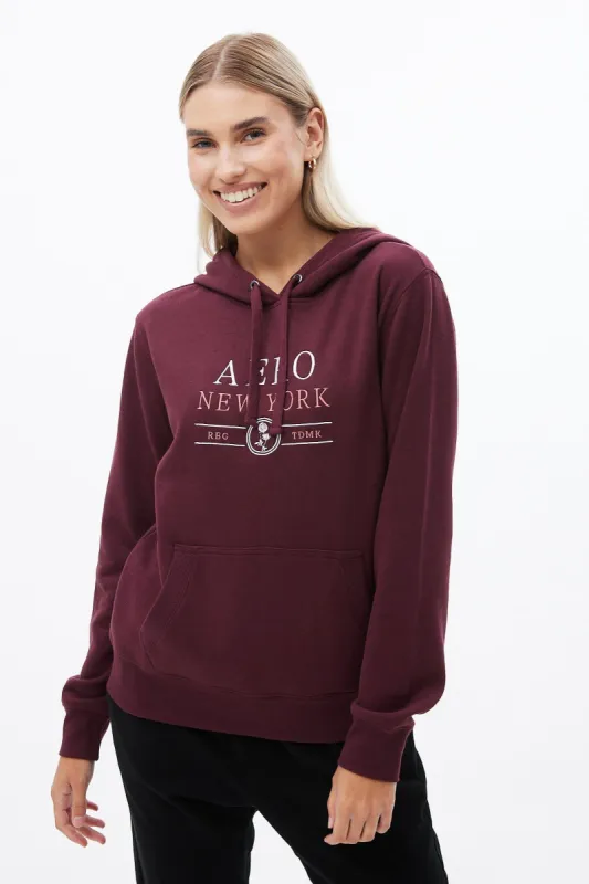 AERO New York Graphic Classic Pullover Hoodie sold by Bluenotes