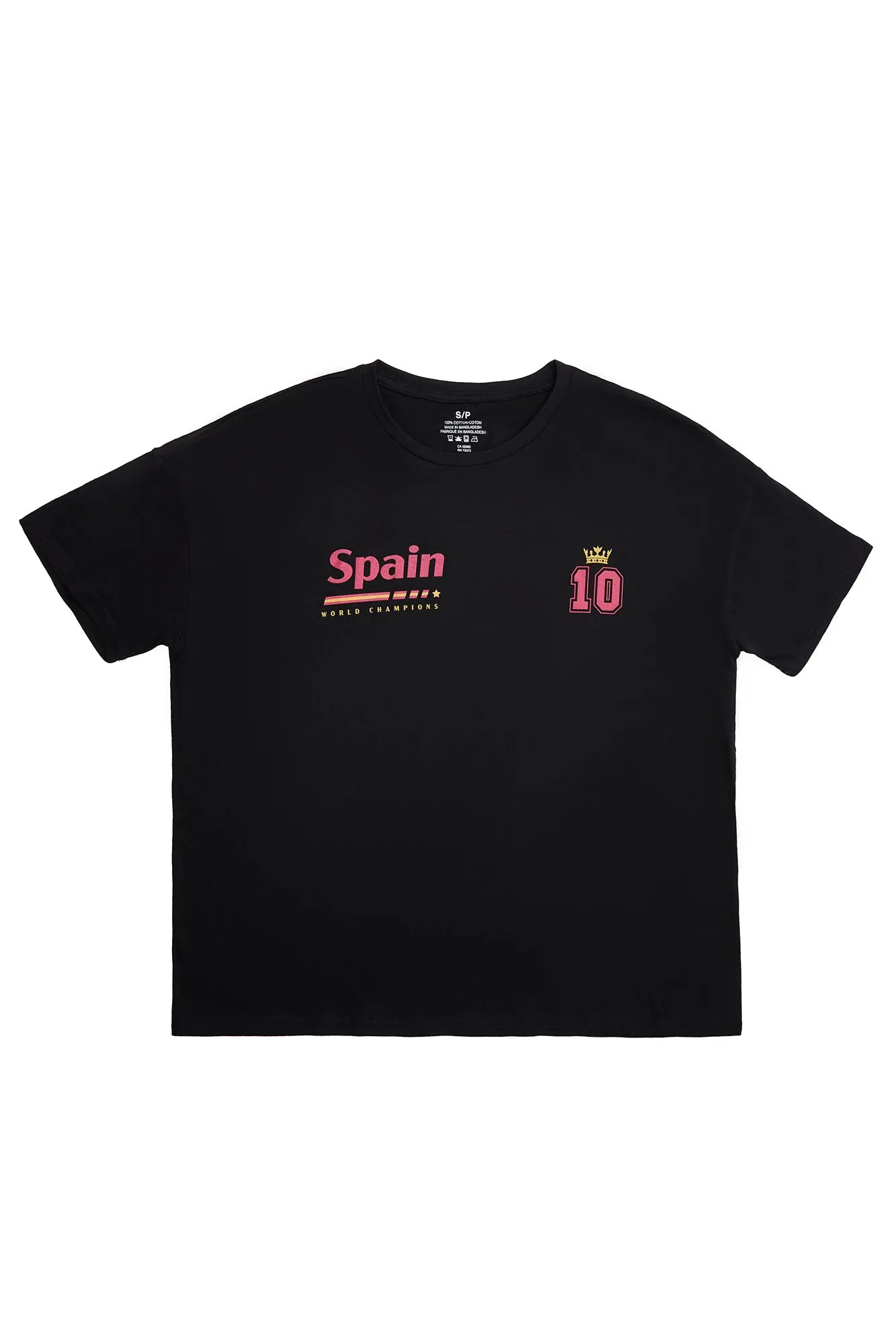 Spain Soccer Graphic Relaxed Tee sold by Bluenotes