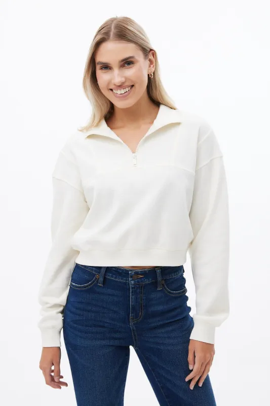 AERO Quarter-Zip Pullover Sweatshirt sold by Bluenotes