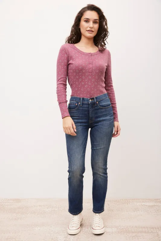 High Rise Zoe Straight Jean sold by Bluenotes