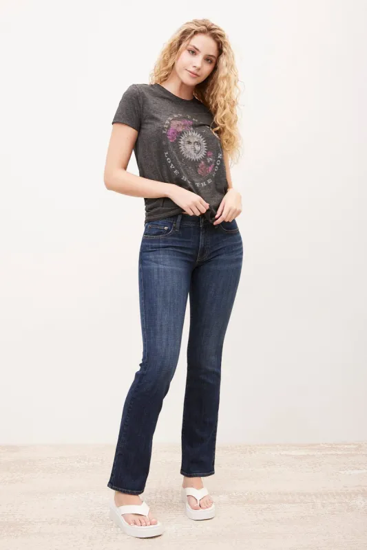 Mid Rise Sweet Bootcut Jean sold by Bluenotes