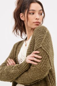 Long Textured Cardigan sold by Bluenotes