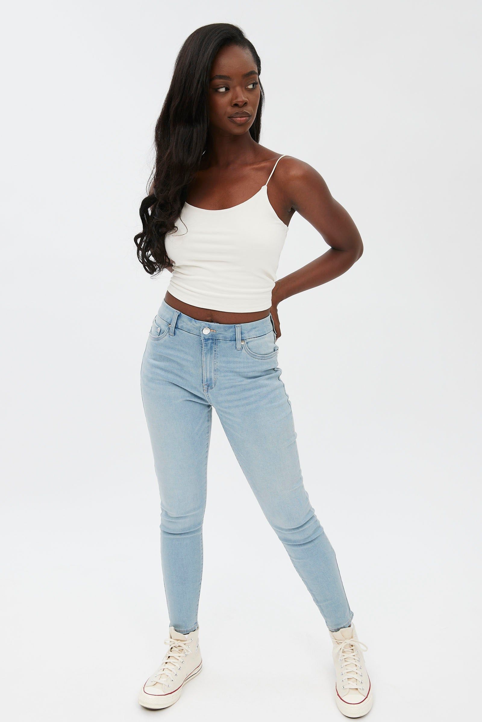 AERO Seriously Stretchy High Rise Curvy Jegging sold by Bluenotes product image thumbnail 3