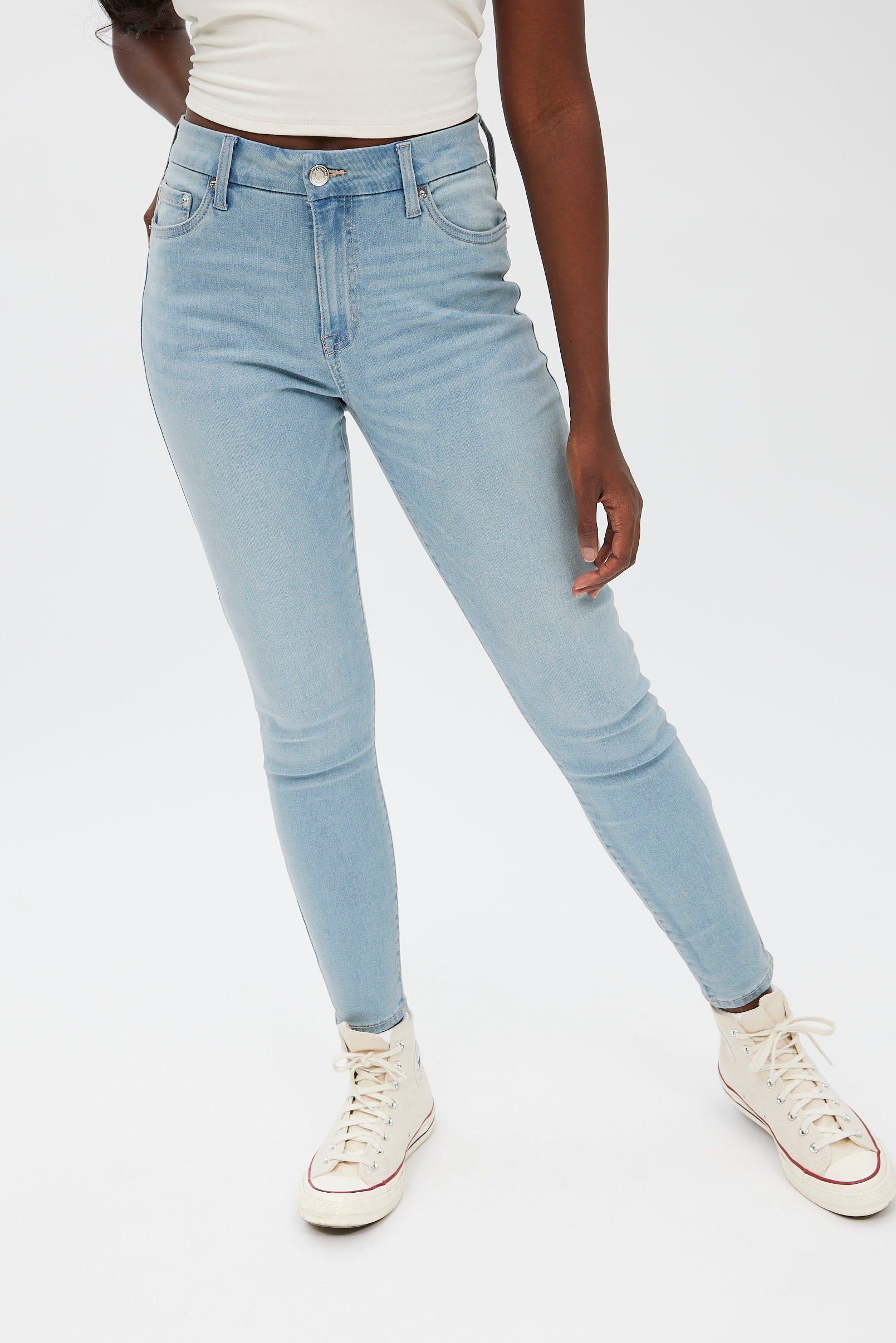 AERO Seriously Stretchy High Rise Curvy Jegging sold by Bluenotes