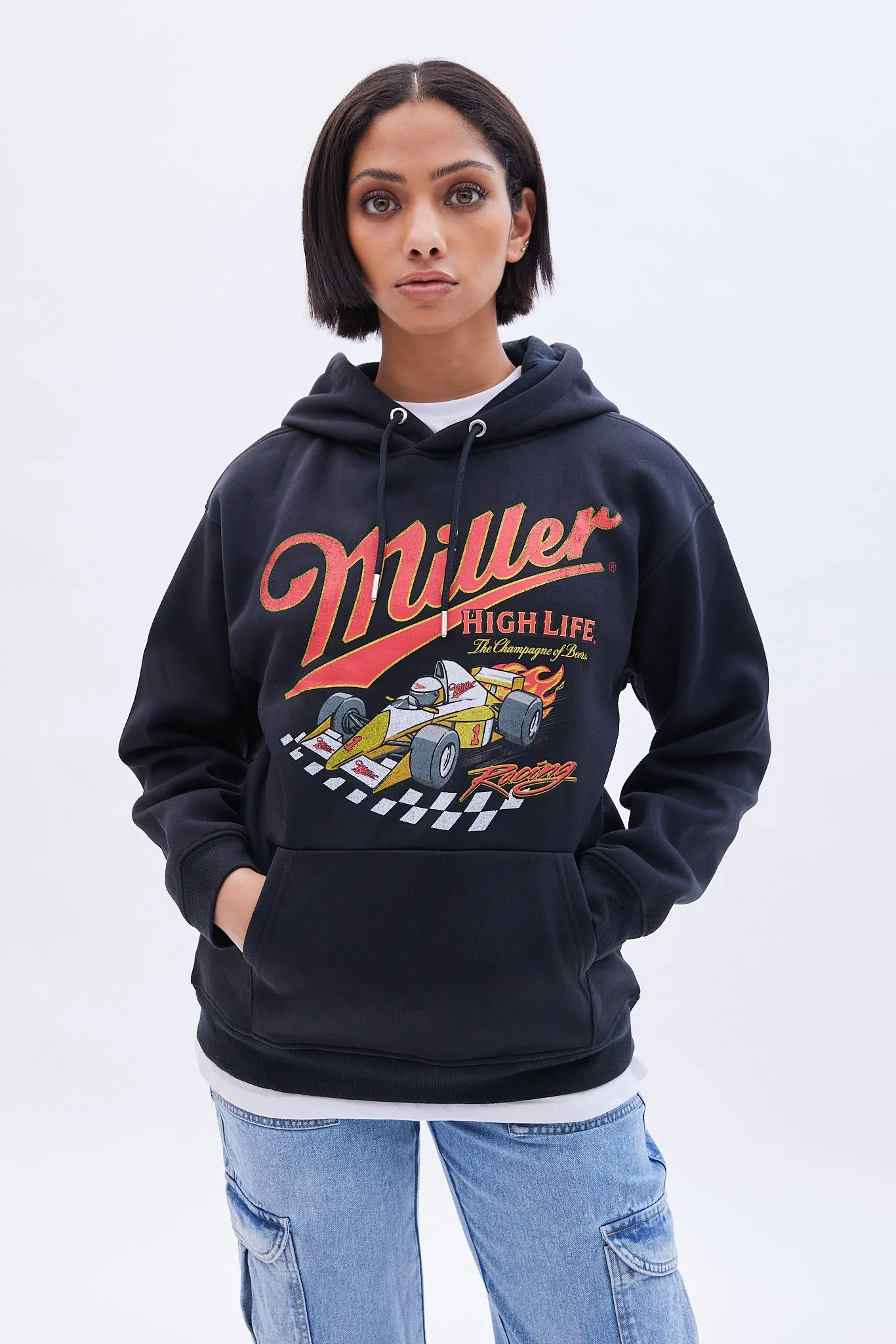 Miller Racing Graphic Oversized Hoodie sold by Bluenotes