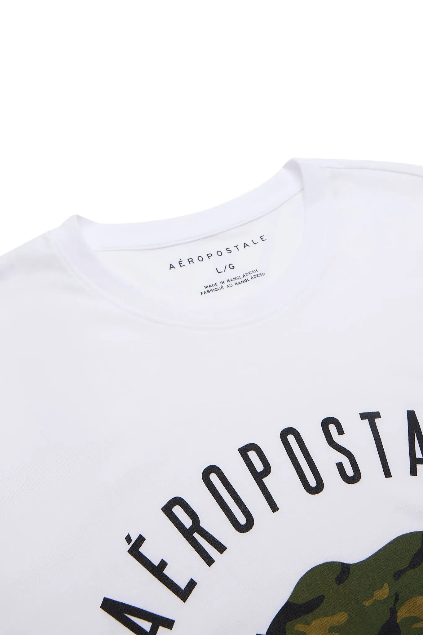 AERO Camouflage Bear California Graphic Tee sold by Bluenotes product image thumbnail 5