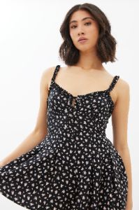 Floral Print Tie-Back Romper sold by Bluenotes