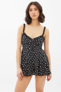 Floral Print Tie-Back Romper sold by Bluenotes