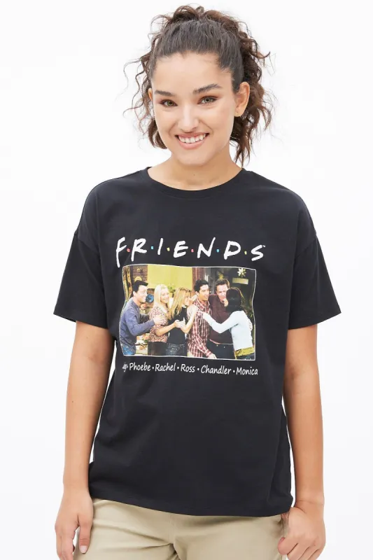 F.R.I.E.N.D.S Graphic Boyfriend Tee sold by Bluenotes