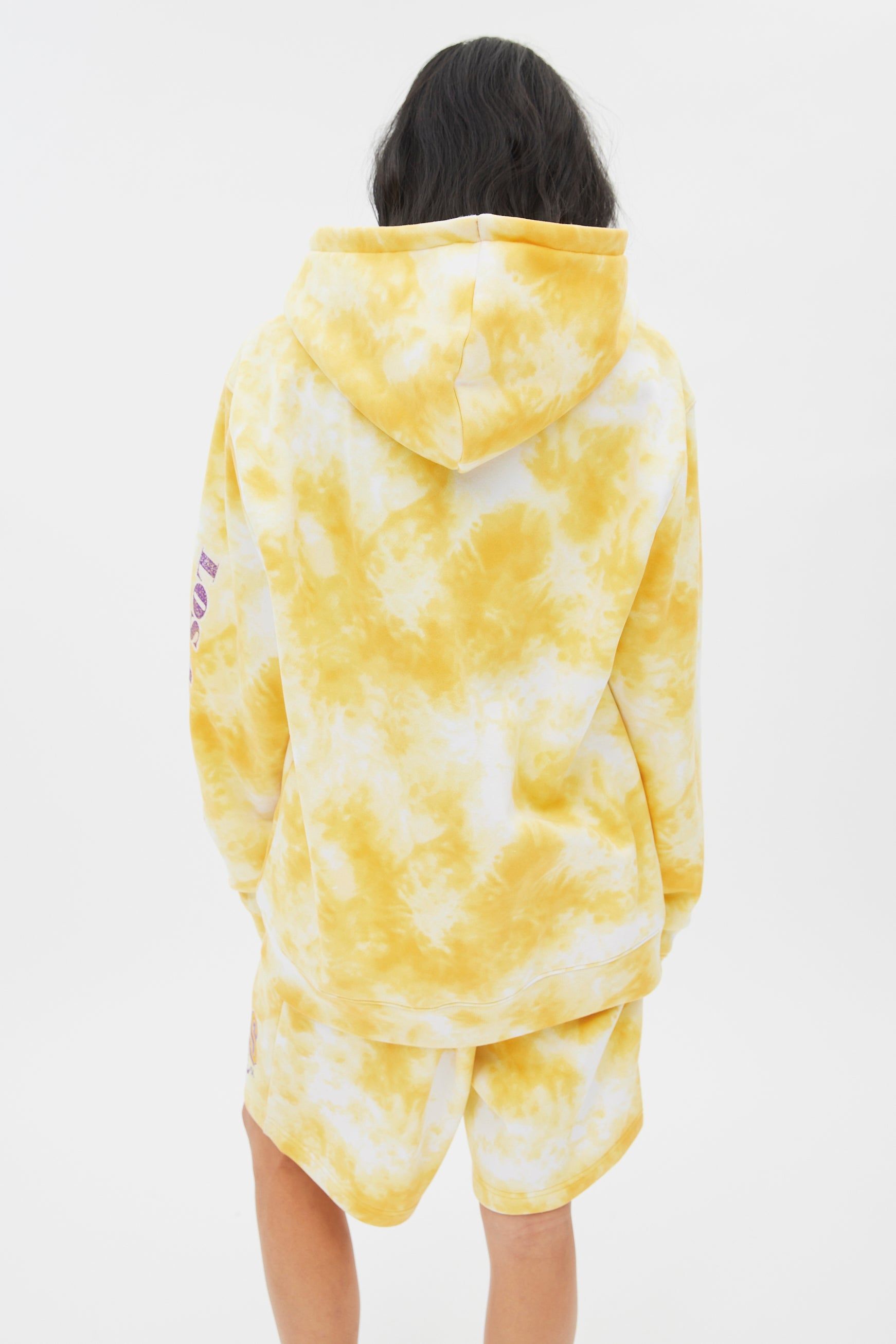 Los Angeles Lakers Graphic Tie Dye Pullover Hoodie sold by Bluenotes product image thumbnail 5