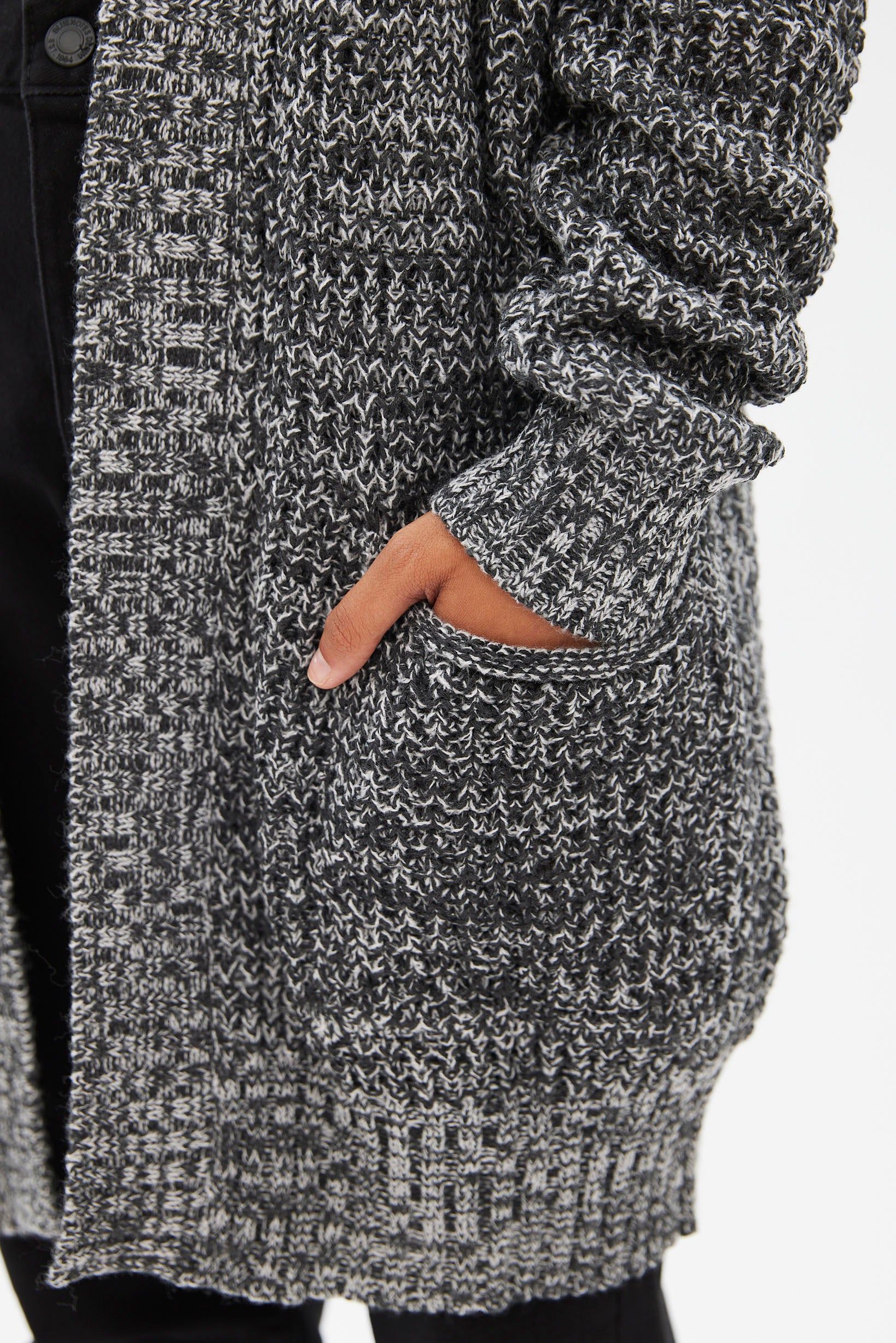 Midi Open-Front Cardigan With Pockets sold by Bluenotes product image thumbnail 3