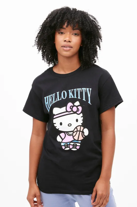 Hello Kitty Los Angeles Graphic Boyfriend Tee sold by Bluenotes
