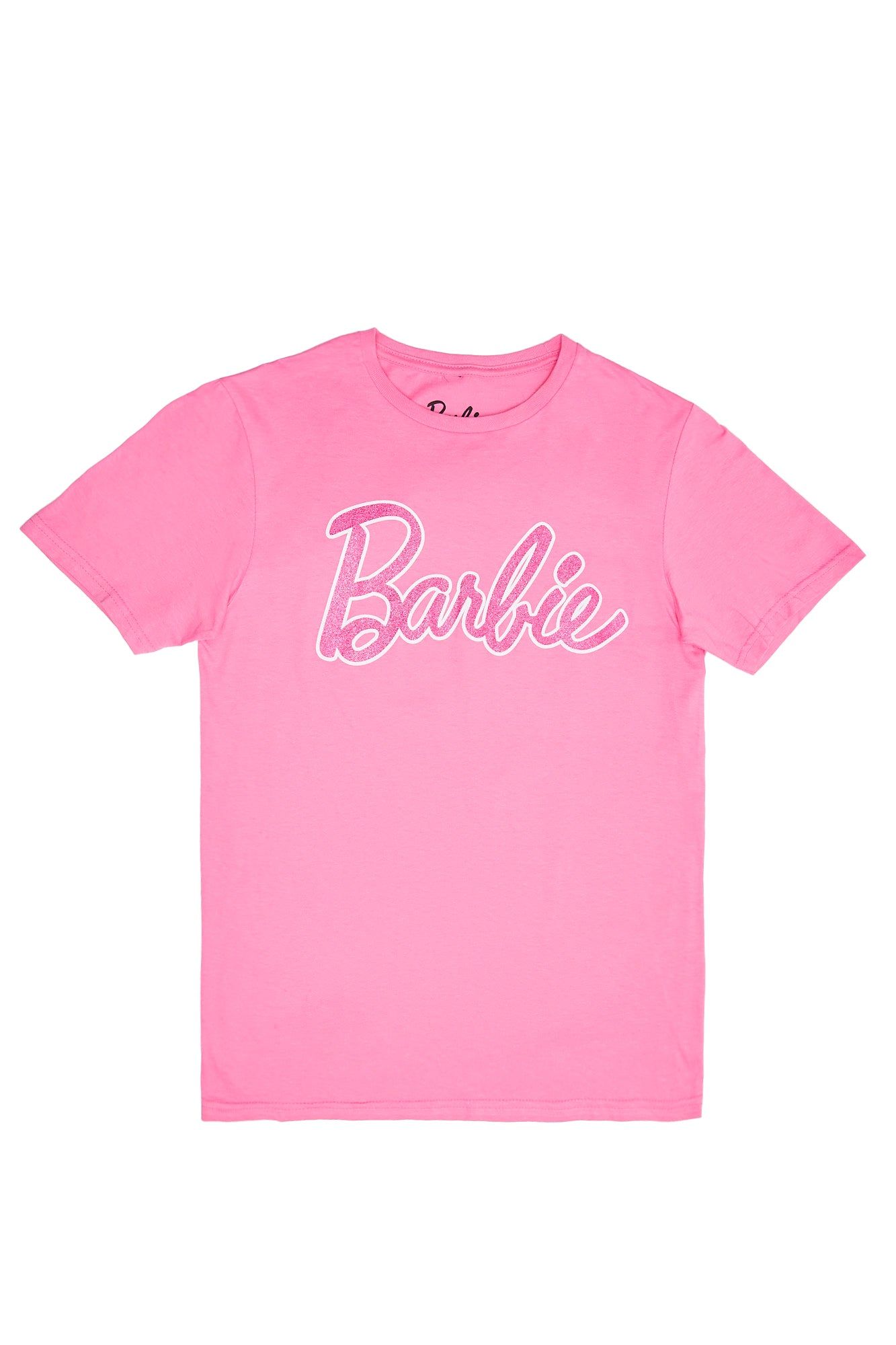 Barbie Glitter Graphic Boyfriend Tee sold by Bluenotes