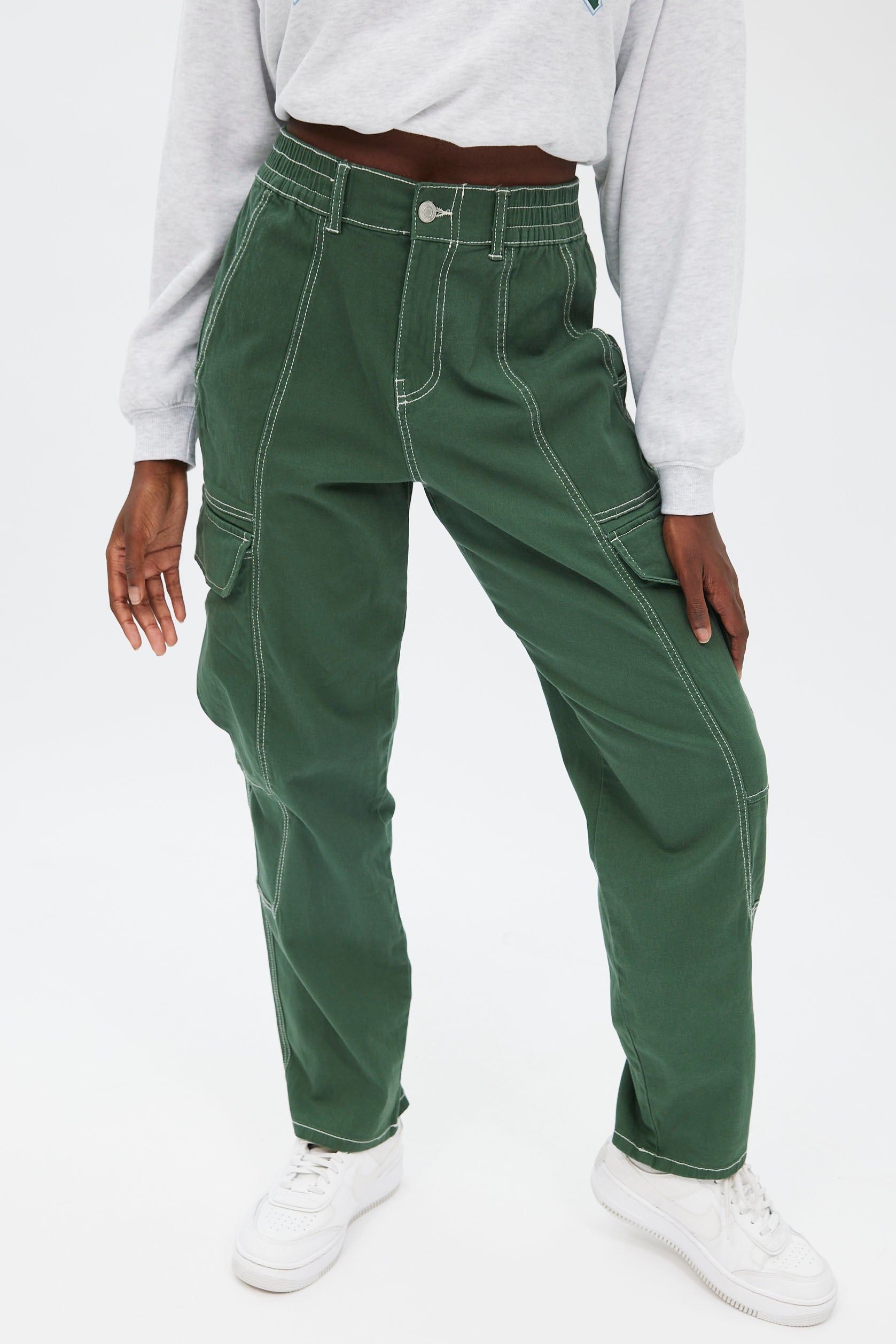 High Rise Straight Cargo Pant sold by Bluenotes product image thumbnail 5