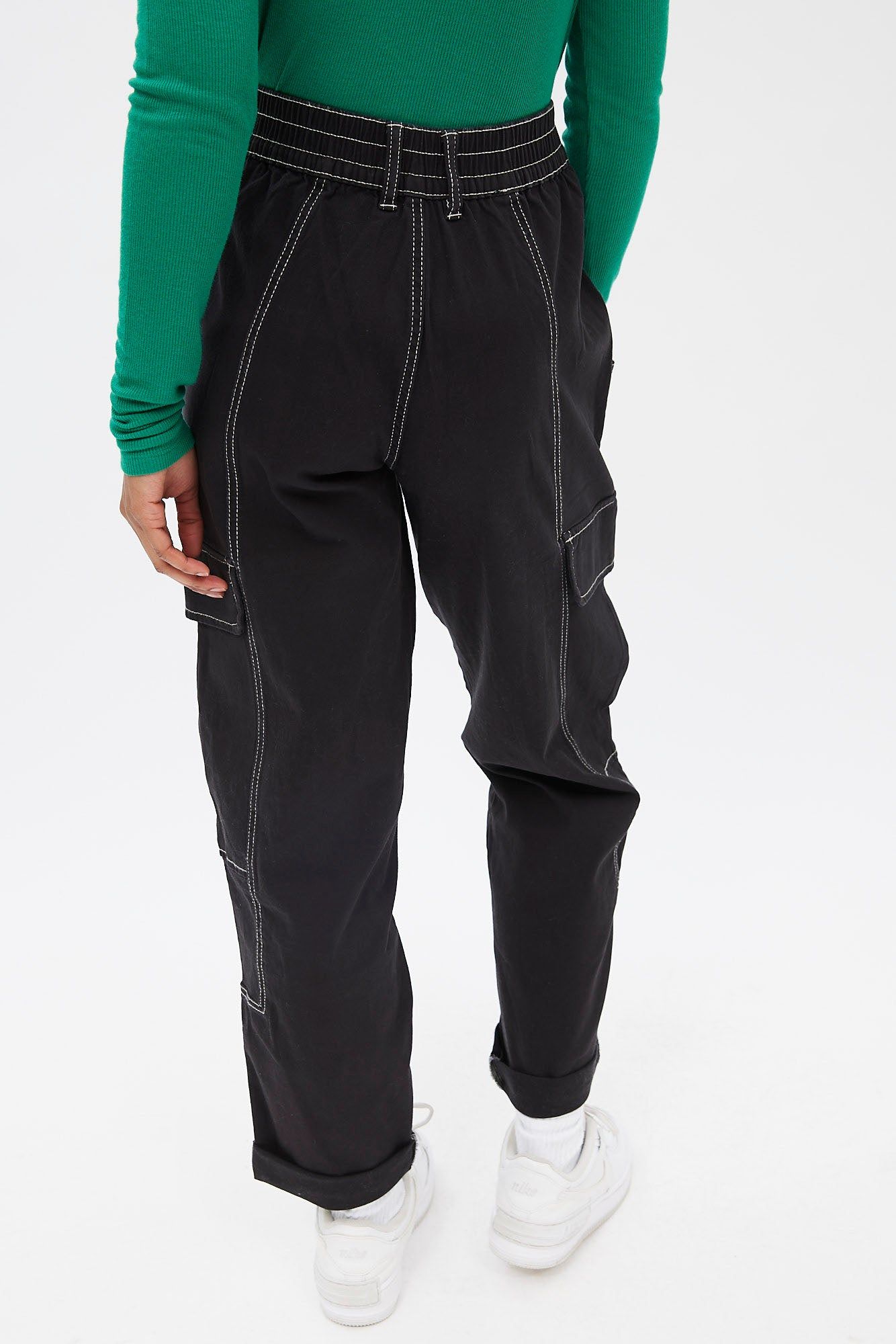 High Rise Straight Cargo Pant sold by Bluenotes product image thumbnail 2