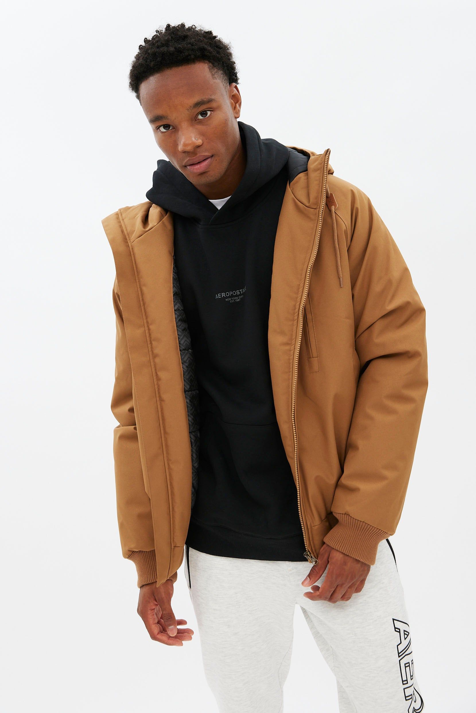 North Western Hooded Raglan Bomber Jacket sold by Bluenotes product image thumbnail 10