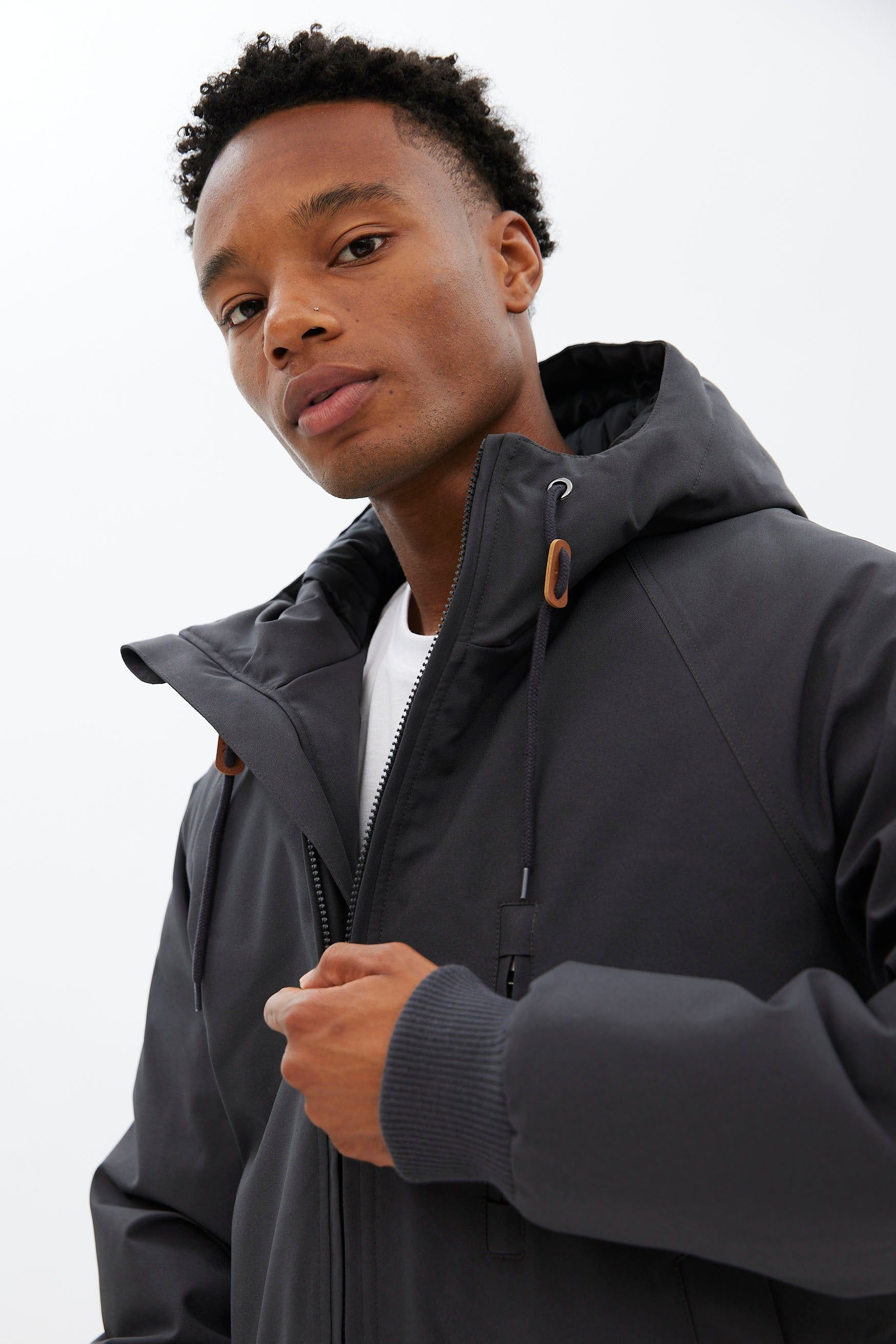 North Western Hooded Raglan Bomber Jacket sold by Bluenotes product image thumbnail 7